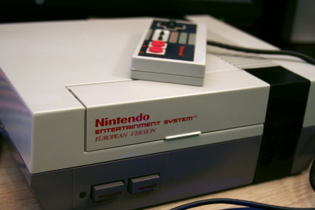 super nintendo console vintage