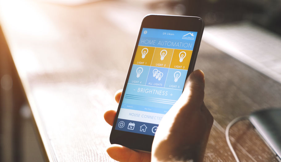 Smartphone controle domestique
